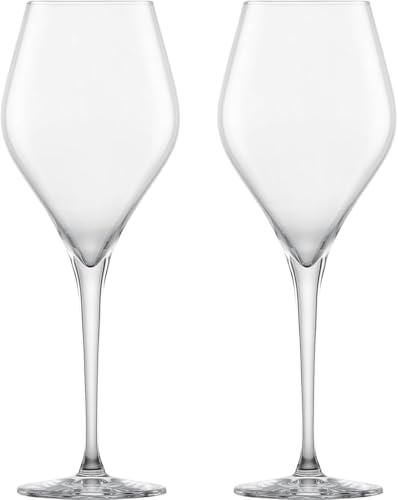 

ZWIESEL GLAS Finesse Wine Glasses for Red and White Wines, Chardonnay, Pair of 2, Machine-Made, m118602