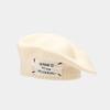 Autumn and winter new knitted beret ins literary and retro painter hat girls show their faces small versatile hat