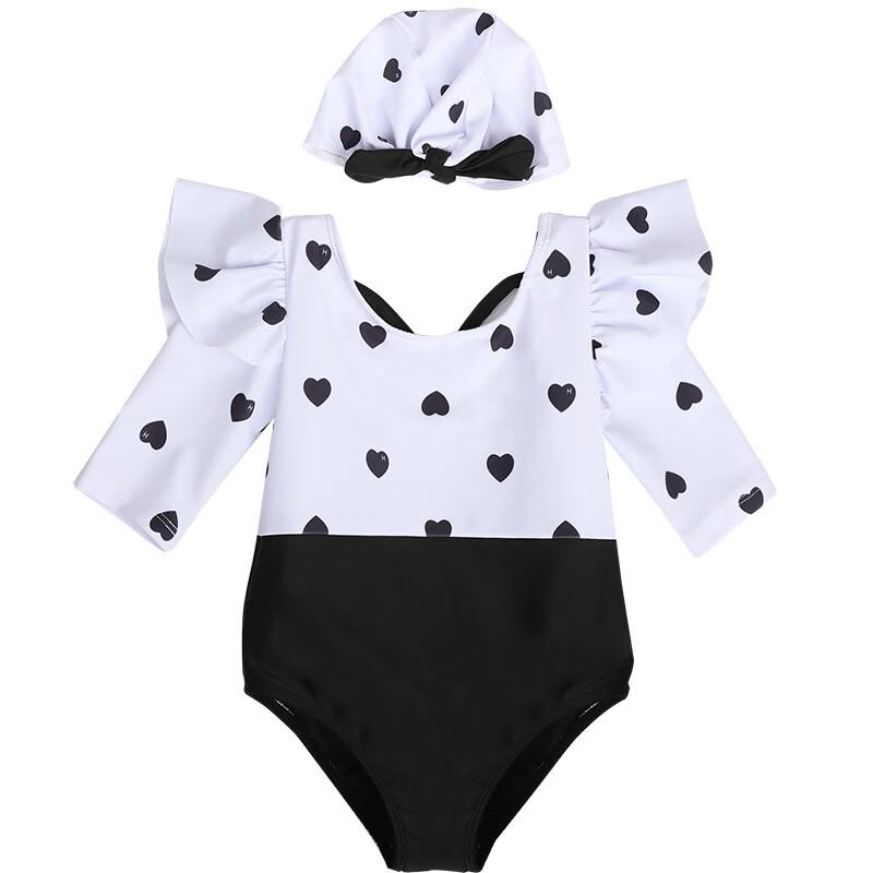 

Baby Kids Quick-Drying Skirted One-Piece Swimsuit