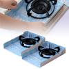 2pcs Kitchen Oil Deflector Aluminum Foil Heat Insulation Oil Proof Grease Splatter Deflector