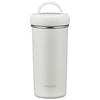 The-peacock Thermos Industry (The-peacock) Tumbler Bottle, 400ml, White, Insulated, Mug Bottle, Thermos, AEB-40 W