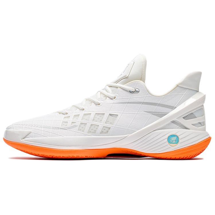 ANTA Reckless Collection Basketball Shoes White Men s 112421614-5 EU 44.5