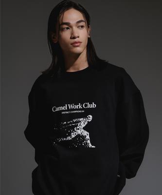CAMEL WORK Club Sweatshirt (Black)