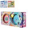 BANDAI Tamagotchi Paradise - Orange Tropics Premium Set (with Tamalabo Stickers: Okojotchi & Parorotchi) Ages 6+