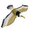 Heizi Moving Sparrow Scare, Crow Repellent, Set of 3, Pigeon, Hawk, Kite Bird Repellent, Gardening Bird and Animal Repellent (Brown)