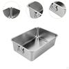 Cat Litter Box Indoor Tray High Side Container Portable Kitten Toilet Sandbox