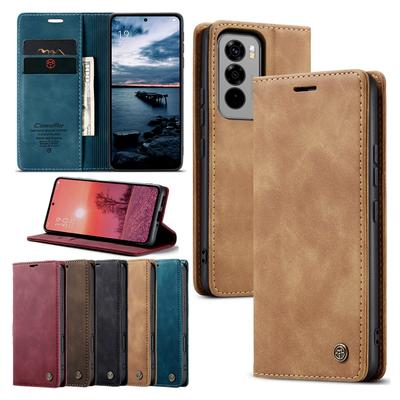 Magnetische Leder-Flip-Hülle Ständer Brieftasche Hülle für OPPO Reno 7 Lite 8 10 Pro A36 A57 A58 A77 A78 Handyhülle Karten Bargeldtasche Bumper