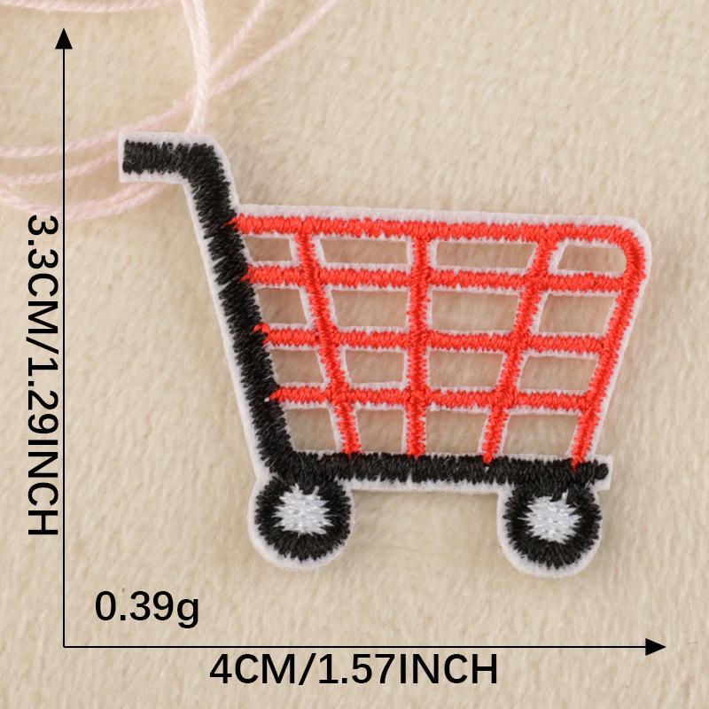 Korean Wappen Embroidery Self-Adhesive Patch for Clothing & DIY Accessories