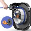 Wall Mounted Electric Drum Automatic Retractable Pipe Reel Standard All Copper Wire Socket Automotive Factory Maintenance Tool