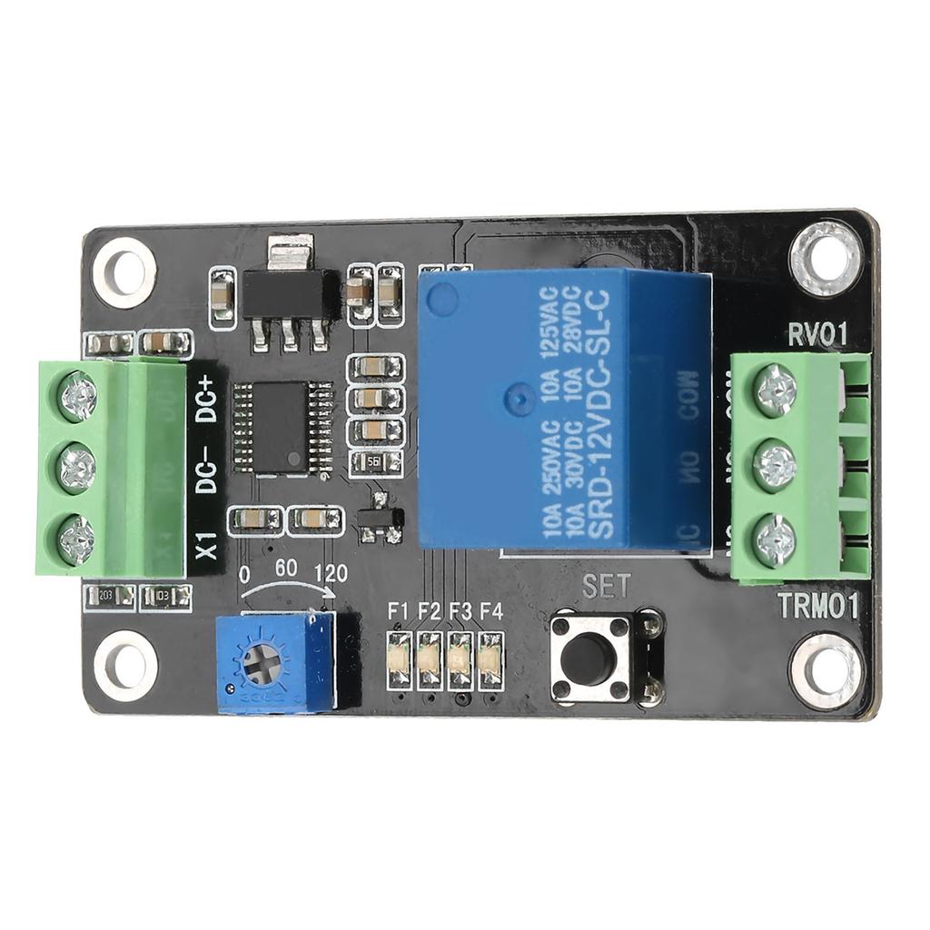 Verzögerungs-Zeitrelais Selbstverriegelnder Ein-Aus-Zeitschalter Super 555 Timer DC 12V
