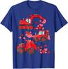 Valentines Day Construction Trucks Funny And Cute Unisex T-Shirt