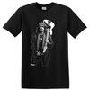 Nikki Sixx Rock Bassist Portrait Graphic T Shirt W/ Electric Guitar Music Tee