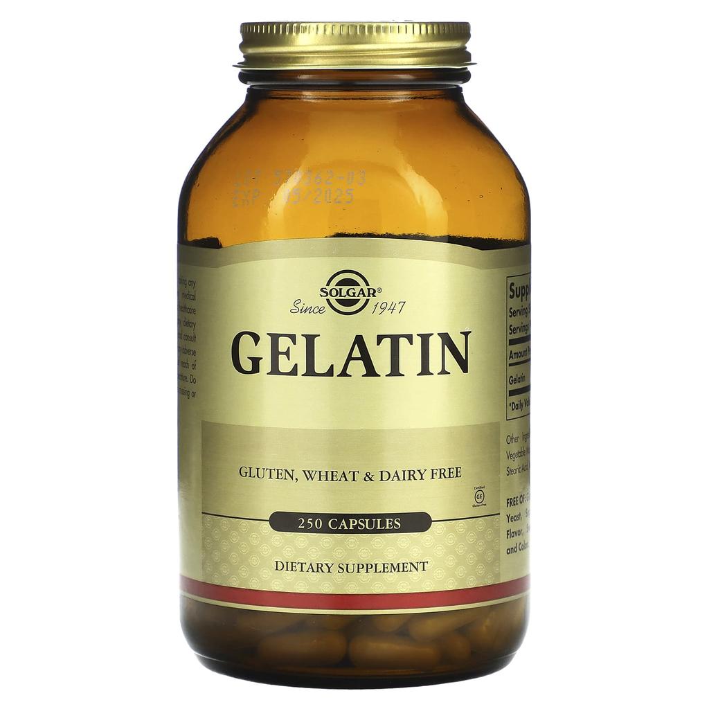 Contains Natural Gelatin Calcium Carbonate, 250 Capsules