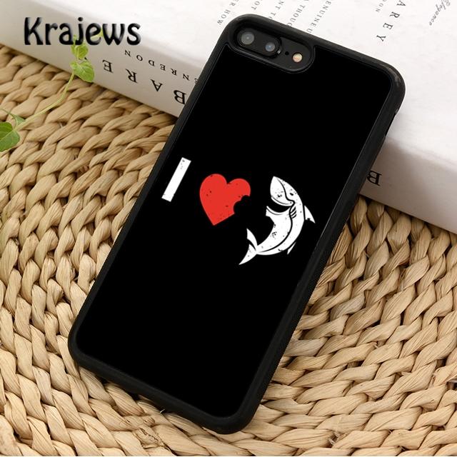 Love Shark For iPhone 17 Air 16 Phone Case Cover 15 14 plus 12 13 pro max coque Shell Fundas