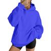 Women's Oversized Drop Shoulder Hoodie Pullover Long Sleeve Casual Loose Fit