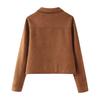 European and American Style, New Women's Clothing, Classic, Versatile, Foreign Style Fashionable Suede Jacket
