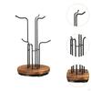 Coffee Cup Holder Mug Hanger Display Metal Rack Tree for Countertop Living