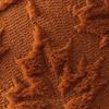 Decorative Pillow Case Embroidery Maple Leaves Pumpkin Pattern Pillow Cover Removable