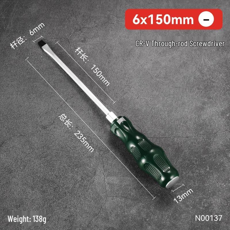 High Hardness Magnetic Torx Screwdriver Set - Includes Phillips, Slotted, and Flat Head Screwdrivers