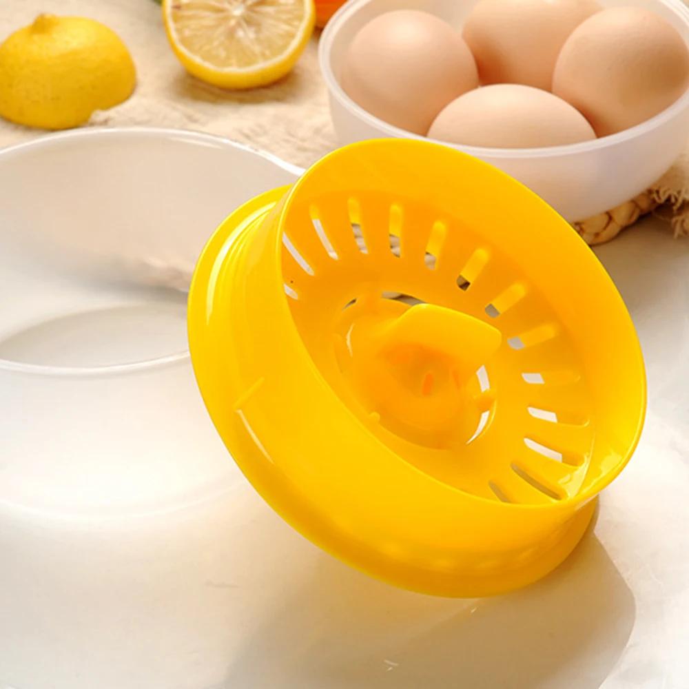 1Pc Egg Yolk Separator And Clear Kitchen Gadgets Egg Separator Baking Tools Large Capacity Kitchen Accessories