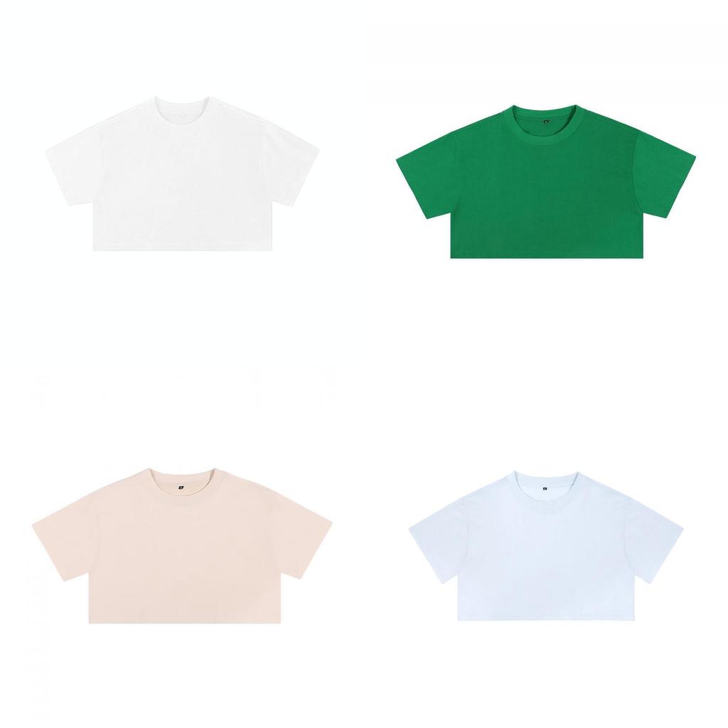 Cotton Short Sleeve T Shirt For Women With Print Streetwear Summer