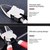 Professional 6Inch Flush Wire Cutters Steel Precise Wire Snips Diagonal Plier For Jewelry Crafting And Model Making Tool