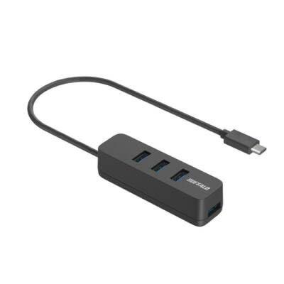 Buffalo BSH4U320C1BK USB-Hub 4 Ports (Schwarz)