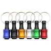 6pc Color Keychain Quick Change Extension Rod 1/4 Hexagonal Handle Screwdriver Head Quick Release Sleeve Conversion Rod Tool Set
