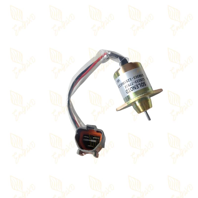 119233-77932 1503ES-12S5 12V 24V Brandstofafsluitmagneetventiel voor Woodward M806808 voor Deere 790 990 2020 Yanmar 3TNE84 Motor 12VDC