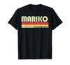 Mariko Retro Vintage Japanischer Name T-Shirt