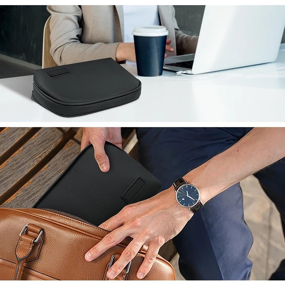 New Portable Storage Bag Waterproof Multifunctional Bank Digital Cable Case Large Capacity Earphone Case Travel