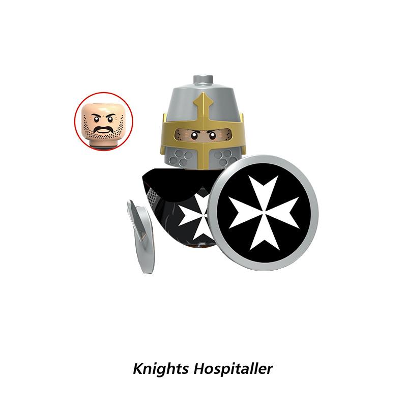 Mittelalterliches Drachenkönigreich Soldaten Held Ritter Bogenschütze Antike Militärfiguren Modellbausteine Kinderspielzeug Jungen Geschenke