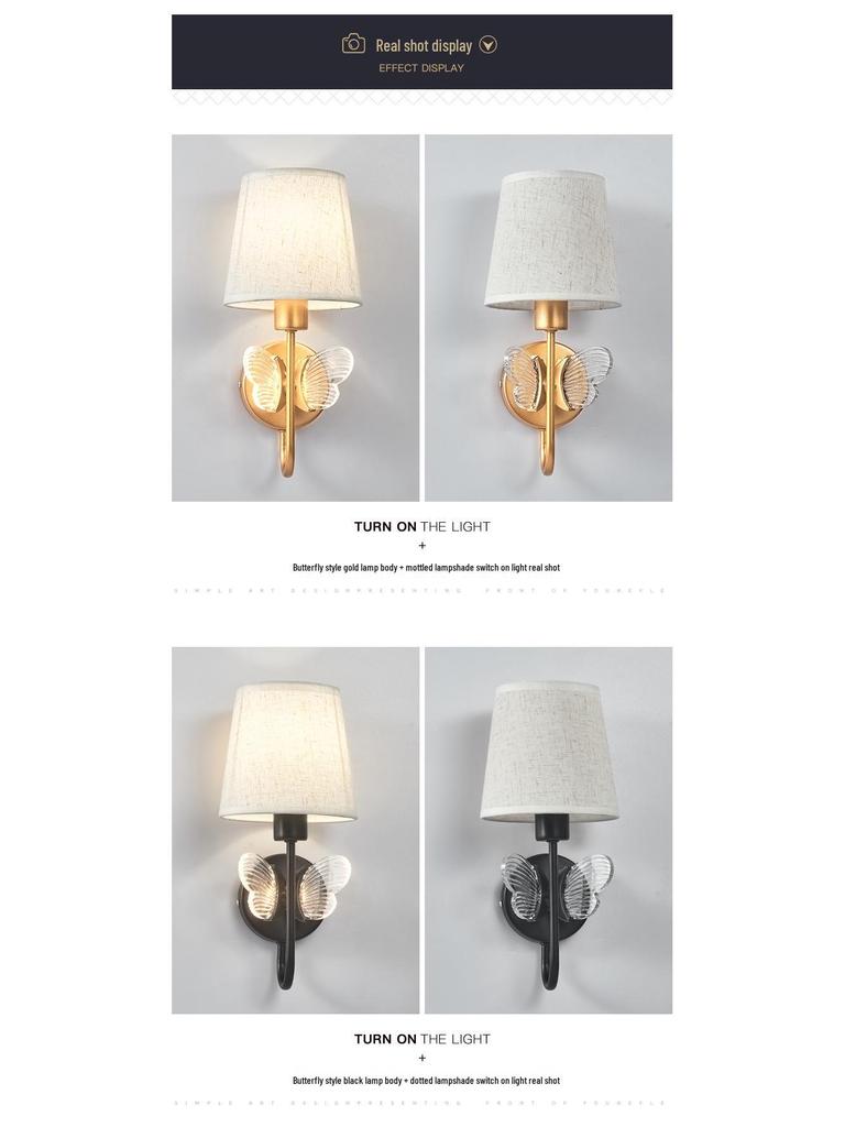 Wireless LED Bedside Wall Lamp: Modern Minimalist Energy-Saving Night Light