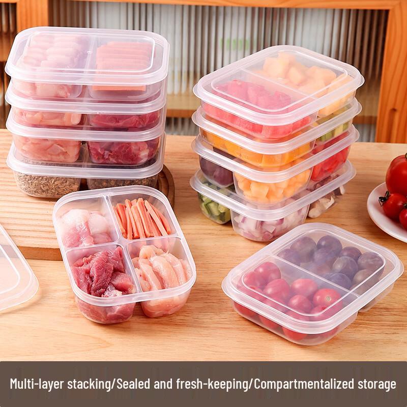 Food-Grade Divided Refrigerator Storage Box