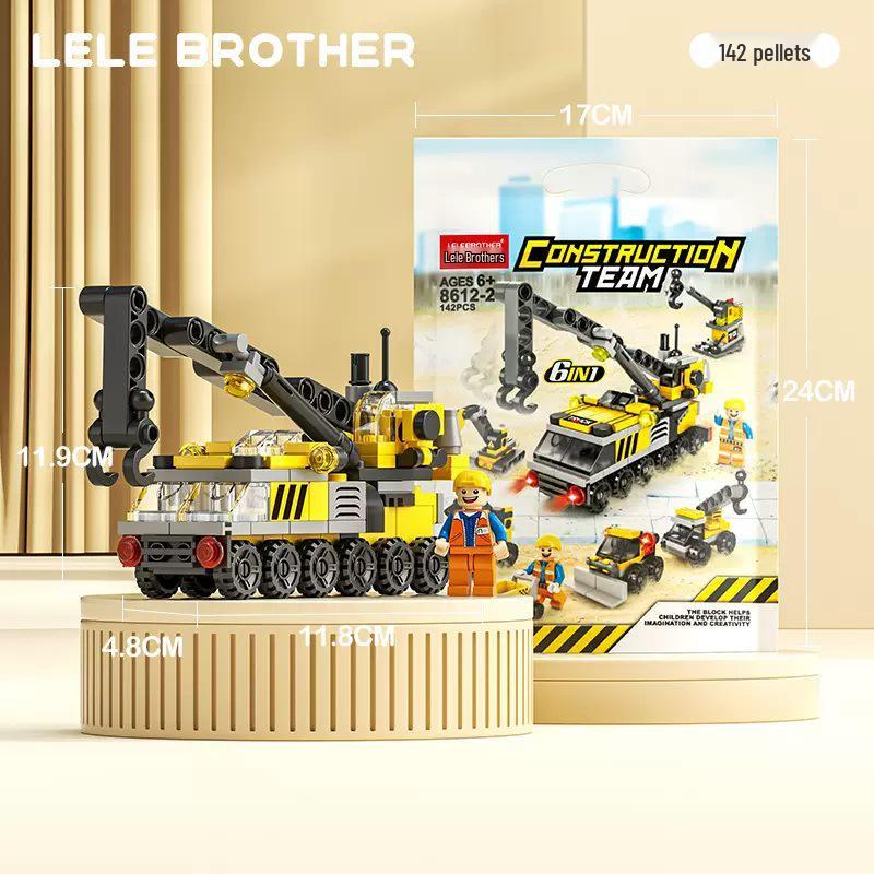 Compatible Lego Small Building Blocks: Educational Military Tank & Castle Set for Boys and Girls