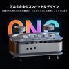 Fosi Audio K7 DAC Kopfhörerverstärker für USB C Digital-zu-Analog-Audio-Wandler für Gaming-PC und aptX HD Japanische Bedienungsanleitung für den Heimgebrauch
