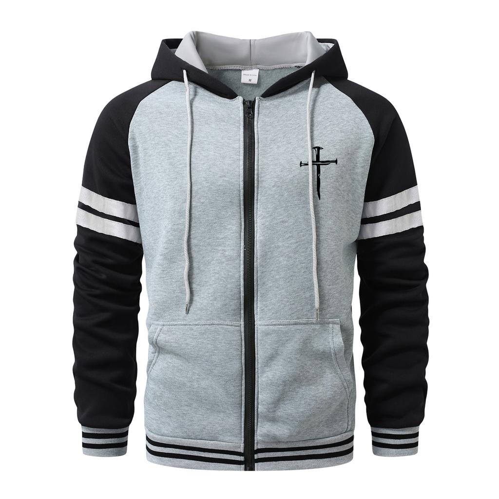 Hoodies for Men Cardigan Zip Hoodies Hooded Pocket Sports&Outdoor Men's Fashion Hoodies & Sweatshirts Streetwear Casual  Men's Coats