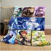 Genshin Heroes  Blanket Soft And Portable All Season Home Bed Sofa Blanket Office Travel Nap Break Warm Blanket