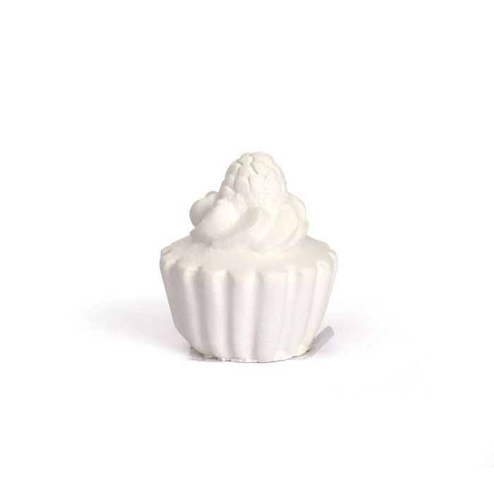 Objet en plâtre Gourmandise Cupcake framboise
