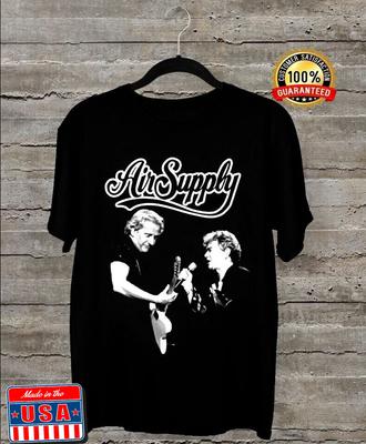 Air Supply Band Shirt Gifts For Fan Cotton Unisex T-Shirt Full Size S-4Xl