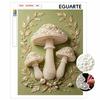 Kit de Peinture sur Perles Fait Main Champignon Magique DIY Toile Art Perlé 3D Sans Cadre Loisir Créatif Décoration de Maison Cadeau