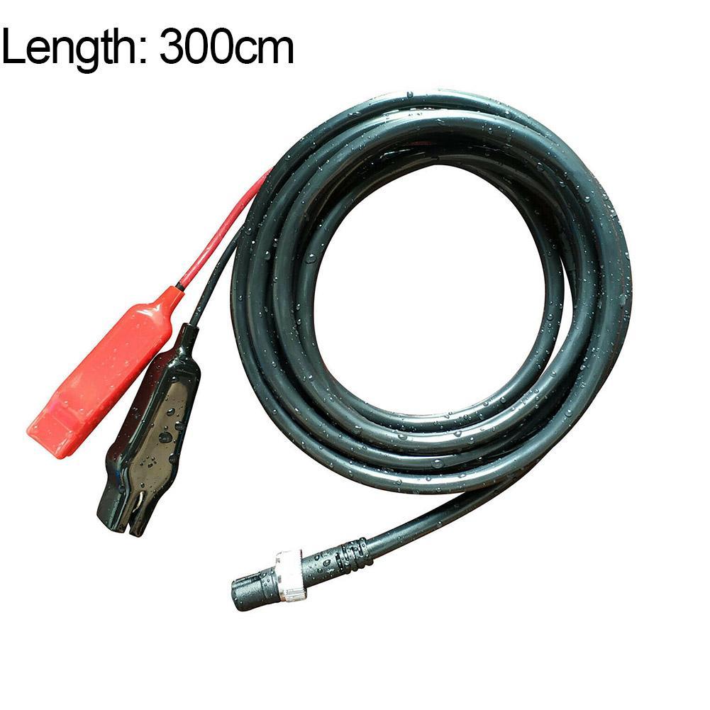 Power Cord for SHIMANO DAIWA Electric Fishing Reels Power Cable Battery Connecting Line Double Connectors Cable Fishing Tools