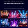 RGBW Wash Light Bar with 6 High-Brightness LEDs for Stage, KTV, Live Rooms & Background Ambiance