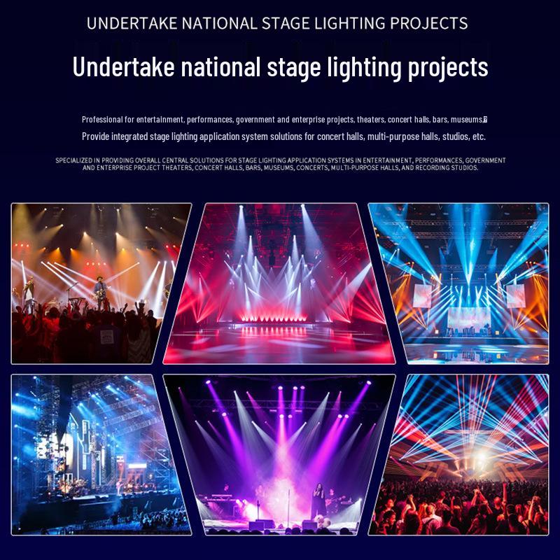 RGBW Wash Light Bar with 6 High-Brightness LEDs for Stage, KTV, Live Rooms & Background Ambiance
