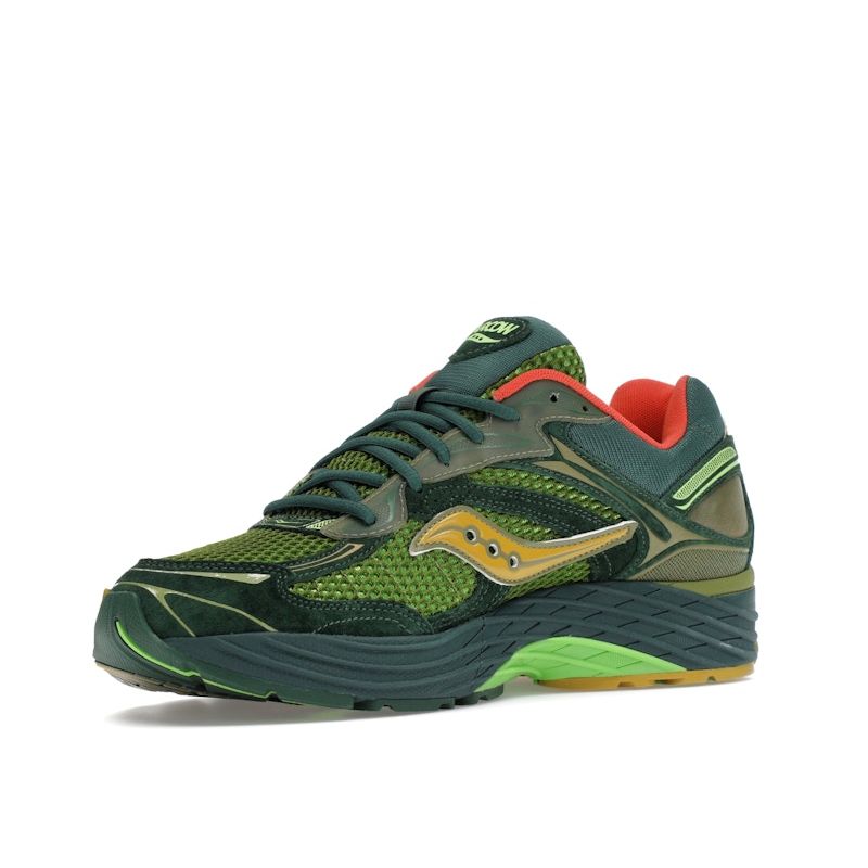 SAUCONY Starcow X ProGrid Omni 9 Nature Acts, Man Does Unisex Sneakers Green Orange S70869-1