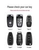 Two-Tone Suede Key Shell for Ford Mondeo, Edge, Explorer, and Focus