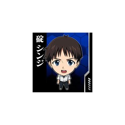 Bandai Niformation Neon Genesis Evangelion Seal Wafer Complement Project Wafer Candy Toy Set of [Box 20]
