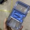 Portable Pill Cutter & Grinder: Compact Medication Box for Splitting, Grinding, and Dispensing Small Pills On-the-Go