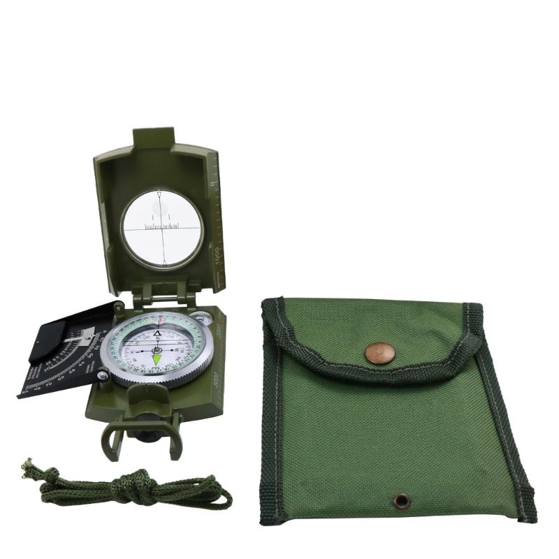 Luminously Compasses Professional Compasses High Precisions Metal Sighting Navigation Tool Camping Navigation Equipment