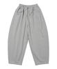 613SEOUL Curved Elastic Waist Training Pants (Gray)